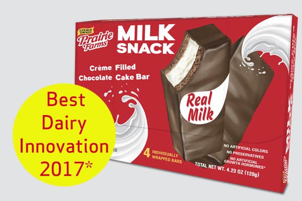 Chilled Milk Snack of Prairie Farms - best dairy innovation 2017